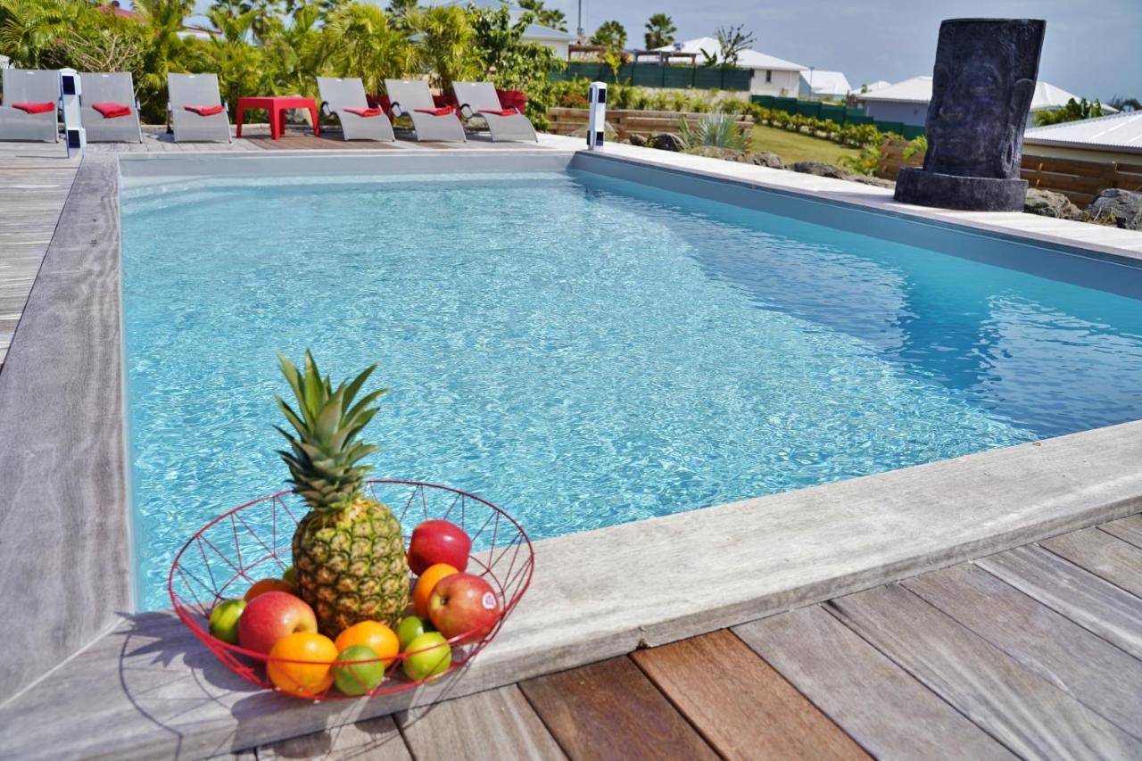 Residence Eden Ocean Avec Vue Mer Сен Франсоа Екстериор снимка